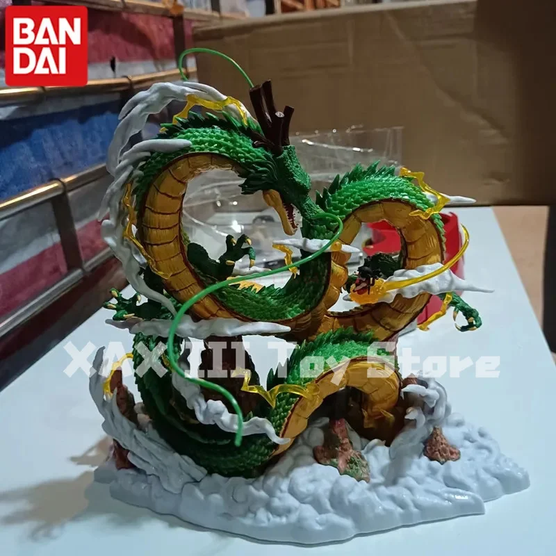 Cartoon Dragon Ball Gk Yoyo Shenron Goku Wishing Dragon Statue Around The Animation Ornaments Anime Action Figures Model Toy