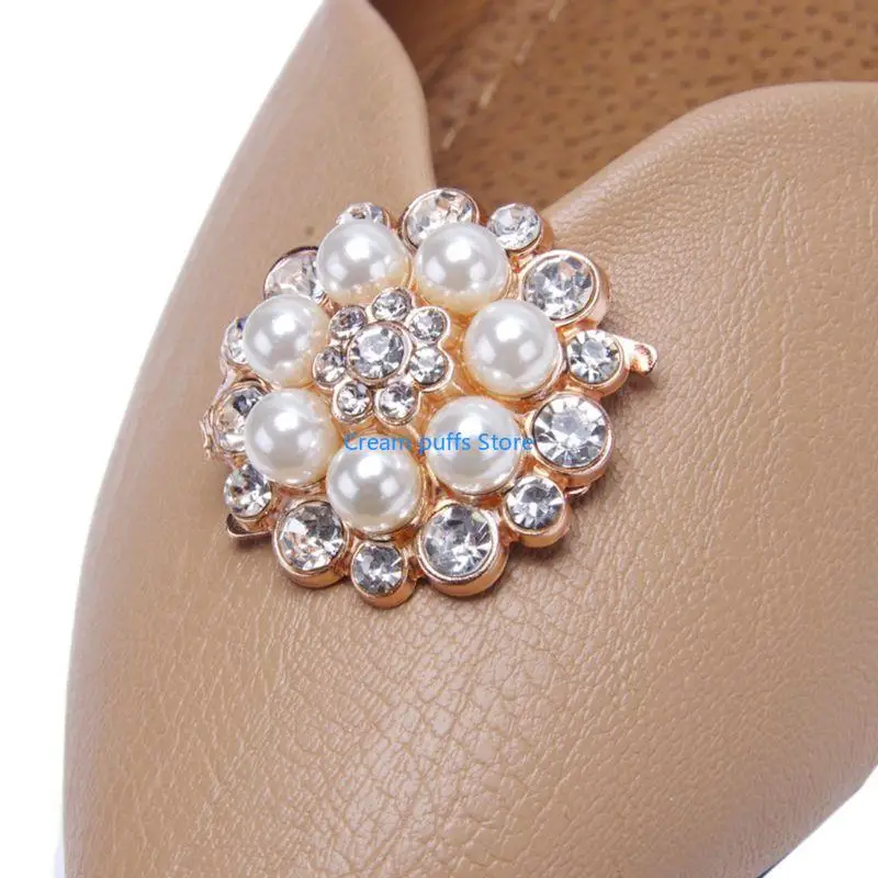 50LE 2 Pcs/Set Shoe Clip Women Lady Shoes Decoration DIY High Heel Sandals Charms for