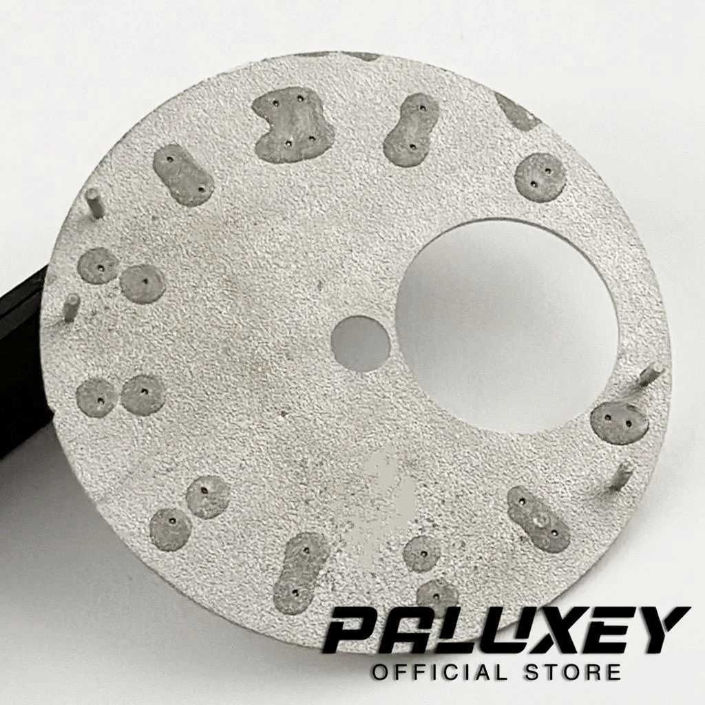 NH38 الطلب 28.5 مللي متر ساعة الطلب الأخضر مضيئة ل NH38/NH34 حركة تعديل ساعة اكسسوارات الغوص ساعة وجوه #5