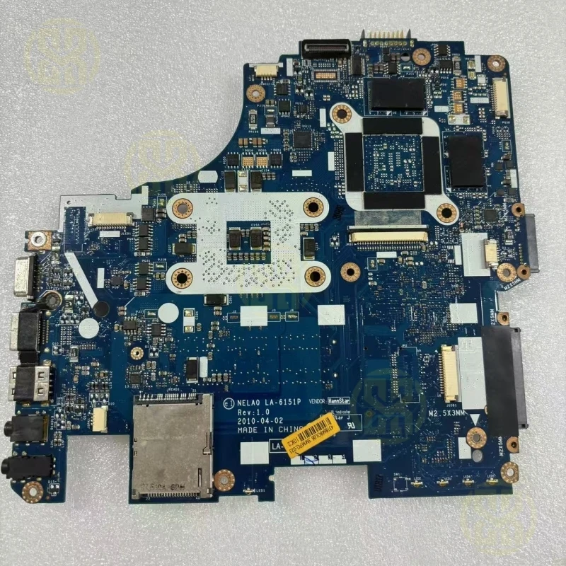 NELA0 LA-6151P For Acer ID49C ID49C02H Laptop Motherboard HM55 Mainboard 100%tested fully work