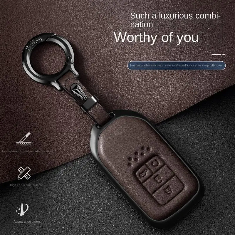 Applicable to Honda 11 Th Generation Civic Key Cover Chic Car Buckle CRV Accord Xrv Type Grid HRV Haoying Crown Road Shell