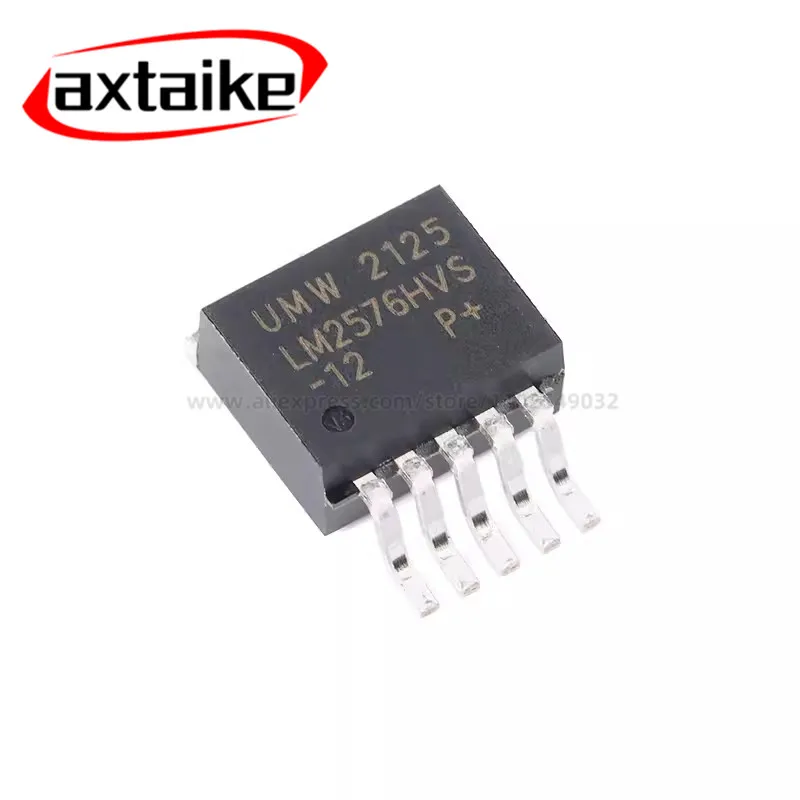 

5PCS LM2576HVS-12 TO-263-5 LM2576HVS-12/NOPB LM2576 12V SMD Series SIMPLE SWITCHER 3A Step Down Voltage Regulator IC