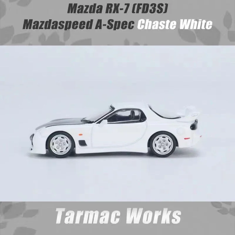 Tarmac Works  Model Car RX-7 (FD3S) Mazdaspeed A-Spec Alloy Die-cast Vehicle 1/64