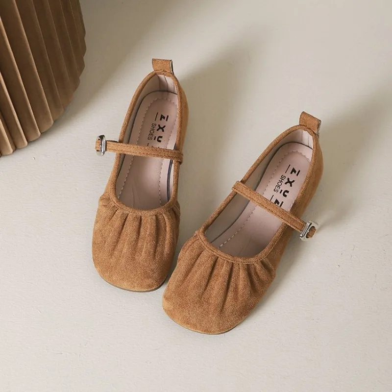 أحذية الصيف الأنيقة السيدات المرأة الأخفاف الباليه الشقق الخريف 2025 الباليه خريف جديد مريح ماري جينس أحذية النساء Au #3