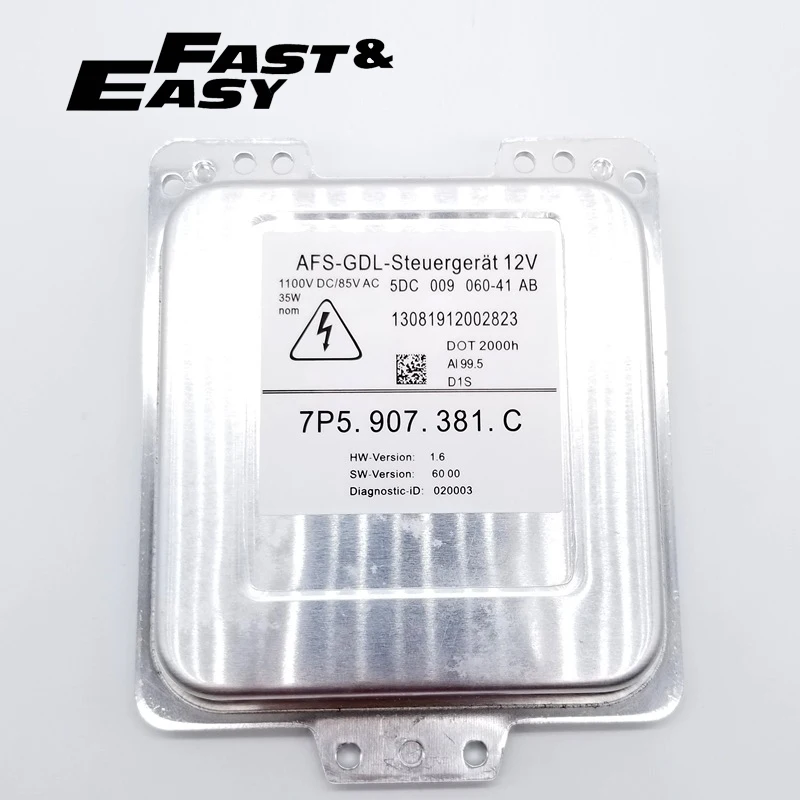 

OEM 5DC 009 060-41 AB 7P5907381C 7P5.907.381.C xenon headlight module ECU block AFS control unit for Porsche Cayenne 958 11-13