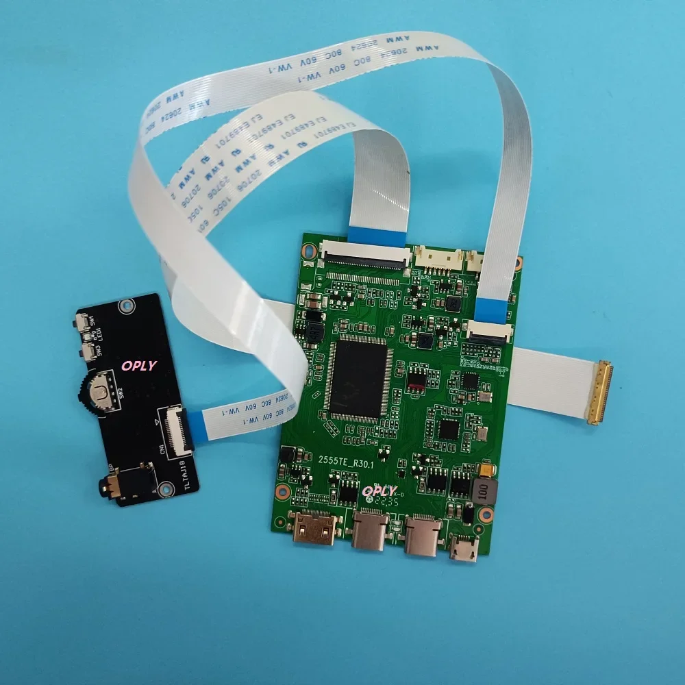 Type-c Mini HDMI-compatible EDP Controller board 2K for M116NWR7 M125NWN1 M125NWR2 M125NWR3 1366x768 panel mini USB LCD LED DIY