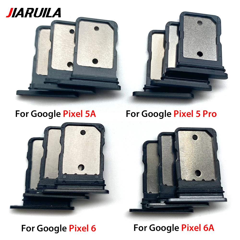 Neu für Google Pixel 5/5 Pro/5A/6 Pro/6A Sim-Kartenhalter Tablett Chip Slot Schubladenhalter Adapter Buchse (Einzelkarte)