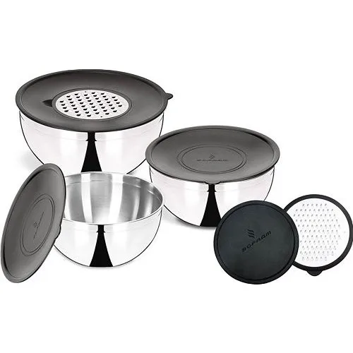 Sofram 9 Piece Planed Mixing Bowl Set