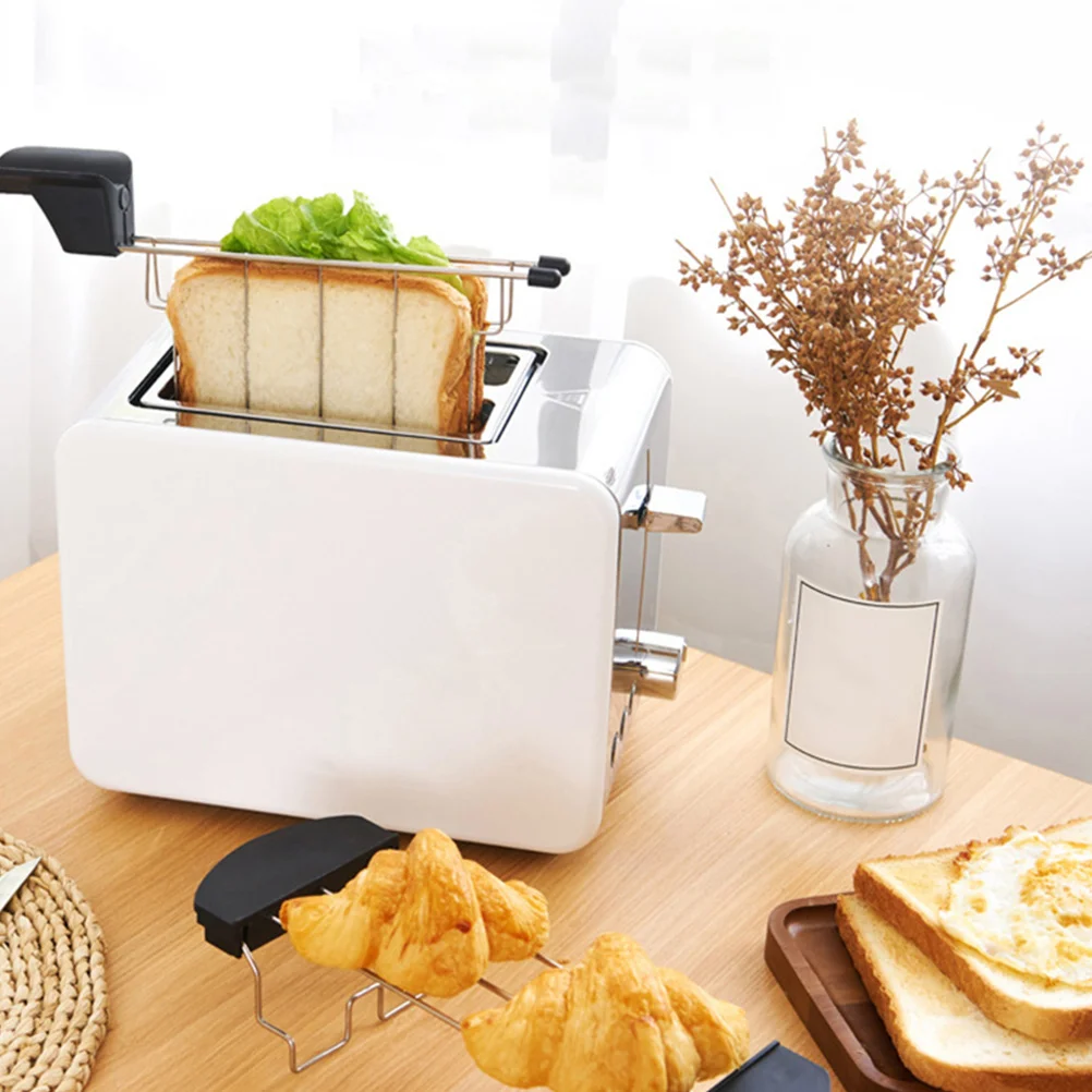 Bread Toaster Toast Slice Holder Charcoal Smoker Grill Food Cooling Racks Sandwich Toaster Mini Toast Holder Kebab Toaster Grill