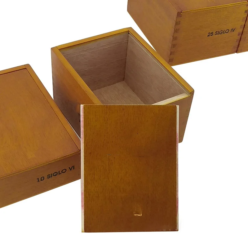 Premium Wooden Box for Cigar Cigarette, Tobacco Case, Humidor Container, Custom Logo and Color, 25 SIGLO II