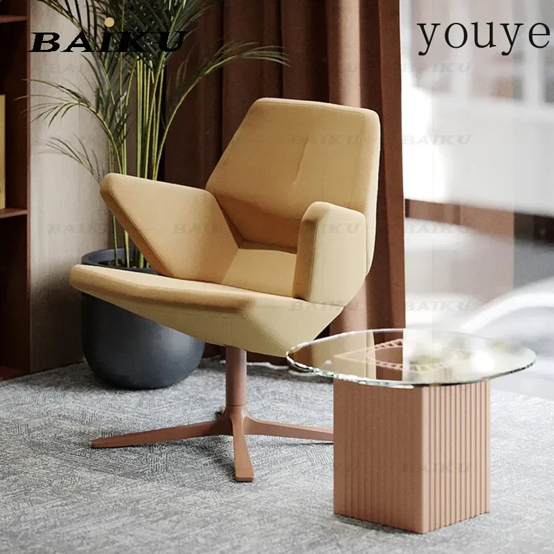 

Creative Sculpture Single Leisure Chair, Office Reception Chair, Living Room Lazy Chair X32