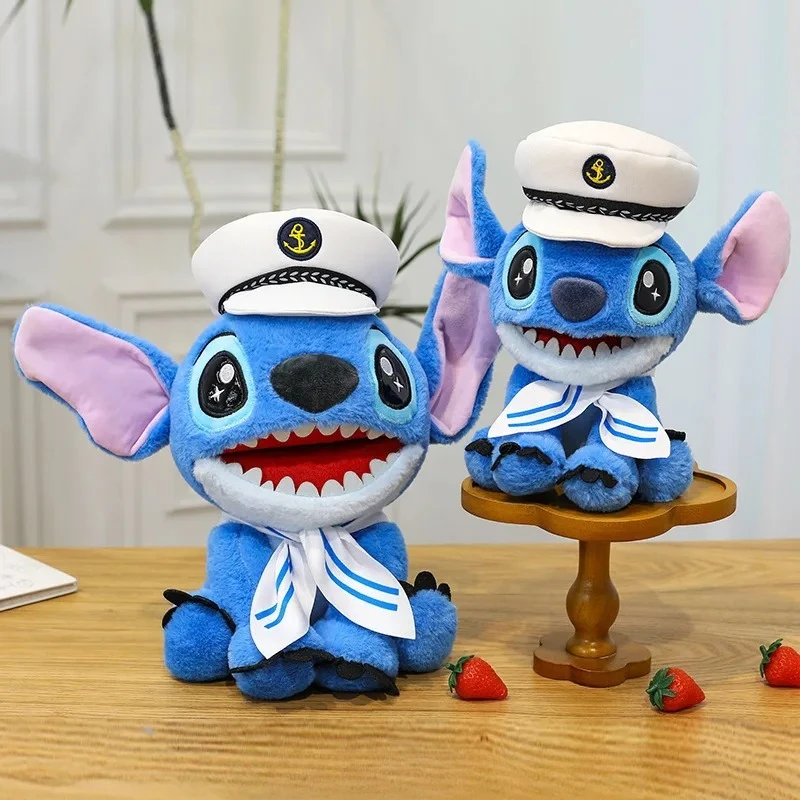 2025Hit المنتج 30 سنتيمتر 25 سنتيمتر شعبية البحرية دمية كبيرة الأسنان ألعاب من نسيج مخملي ستار الطفل سلسلة دمية هدية