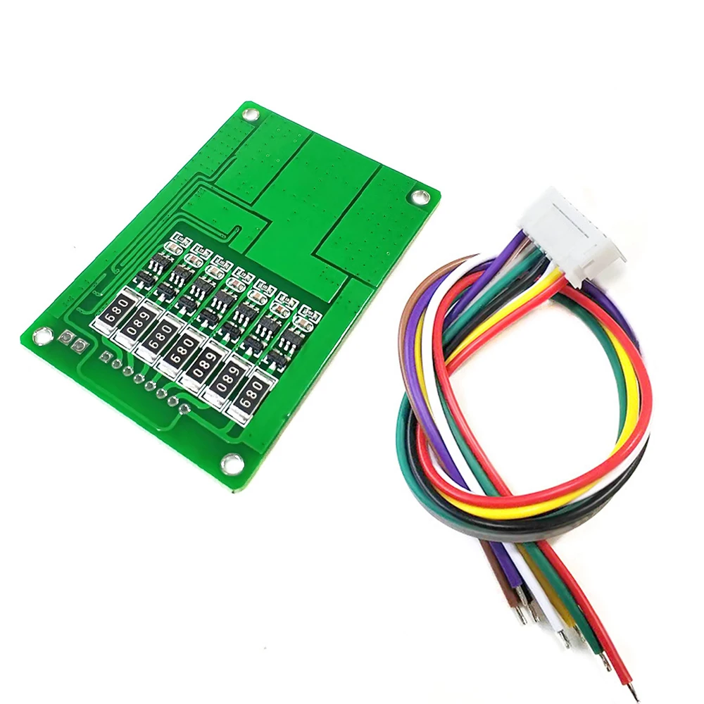 7S 29.4V BMS Lithium Battery Protection Board Charger Module with Balance for 18650 Li-ion Lithium Battery 15A