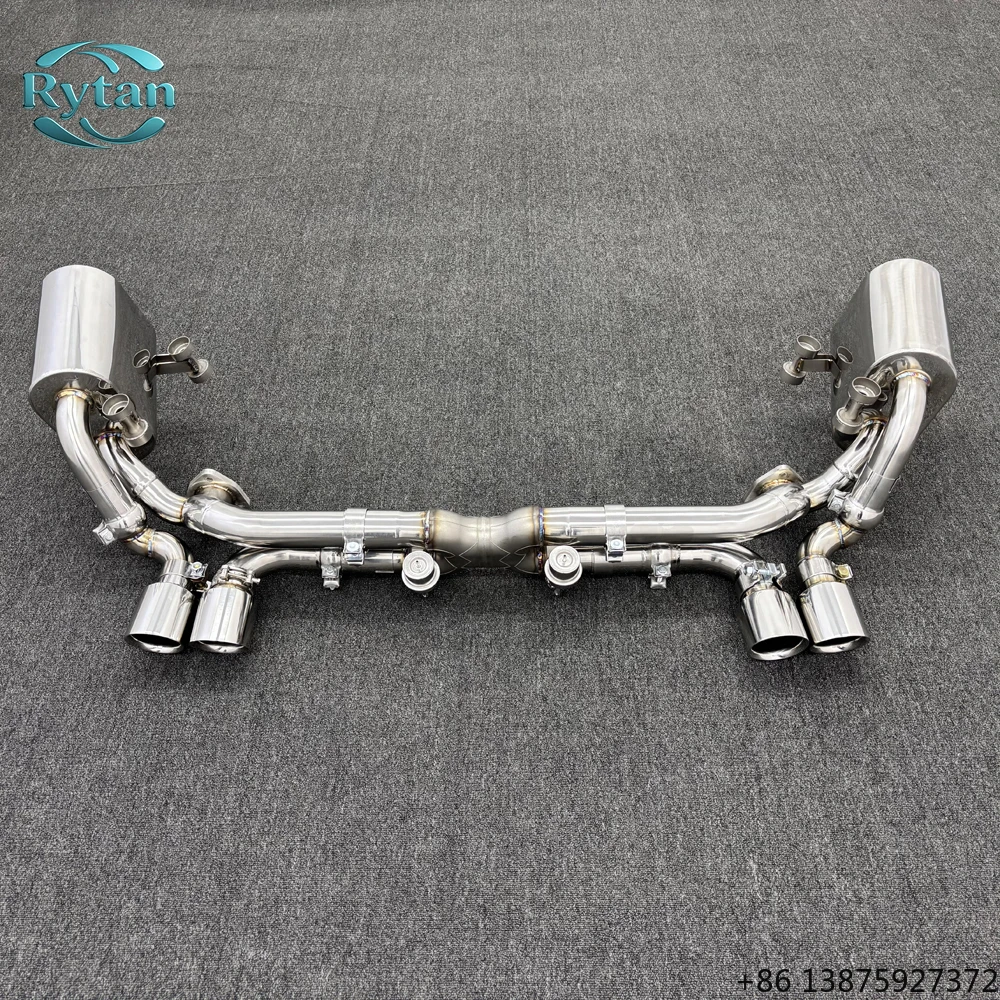 

Выхлопная система Rytan Valvetronic из нержавеющей стали 304 с клапанами, Catback, для Porsche 911 3.4T, 3.6T, 3.8T