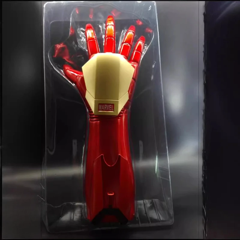 42cm 1/1 着用可能なアイアンマンLEDライトアームグローブ コスプレ小道具 フィギュア モデル玩具 コスチューム小道具 パーティー アニメ ステージショー 小道具