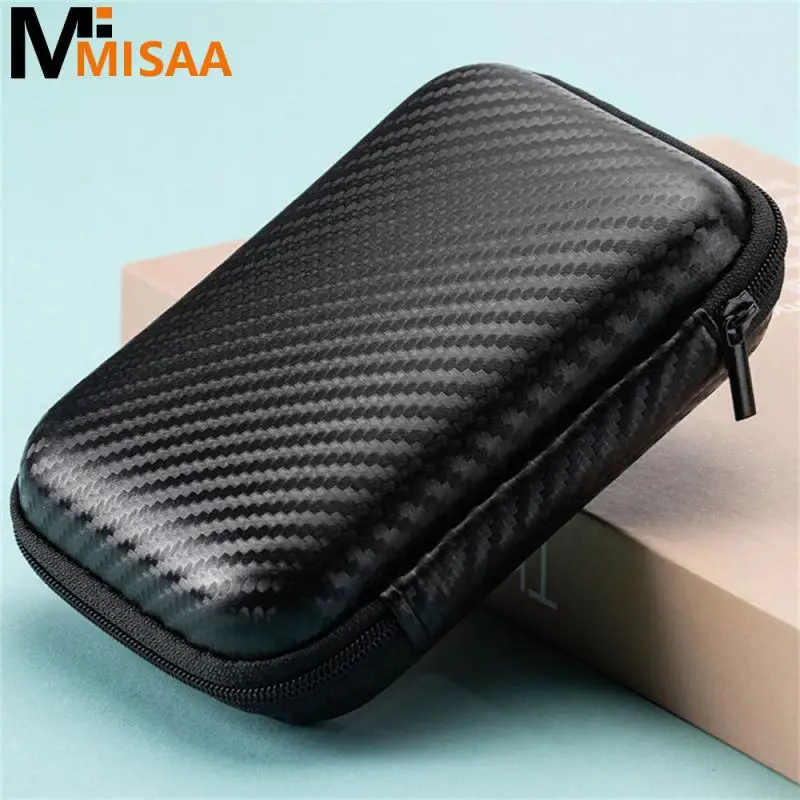 U Disk Data Cable Zipper Bag Mini Portable EVA Storage Bag Folding Min Storage Pocket Mobile Phone Charger Protection Organizer