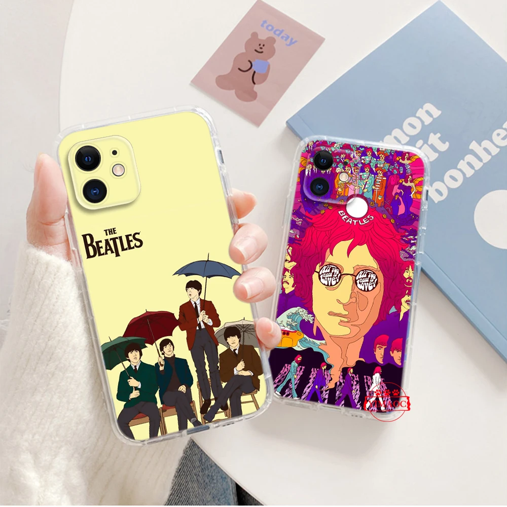 Funda blanda G85 The B-Beatles para Moto G9 Powe One Pro E12 E22I E22 G52 G42 G32 G22 G23 Z2 Z Play P40 P30 Edge 30