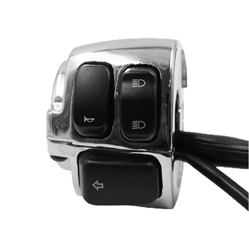 

Переключатель управления указателем поворота на руле мотоцикла, 25 мм, переключатель на руле для XL883 Sportster Dyna V-ROD Softail