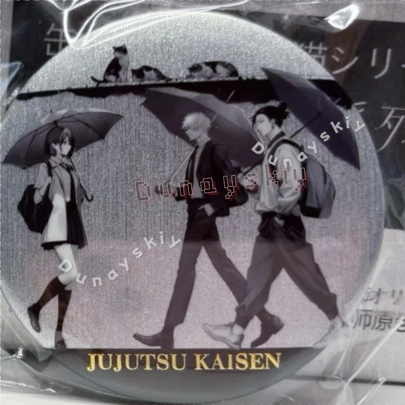 

Фанатские значки-броши JJK: Годжо Сатору, Итадори Юдзи, Оккоцу Юта, Гето Сугуру, серия «Мой кот», 58 мм, матовое серебро, Dunayskiy@ #