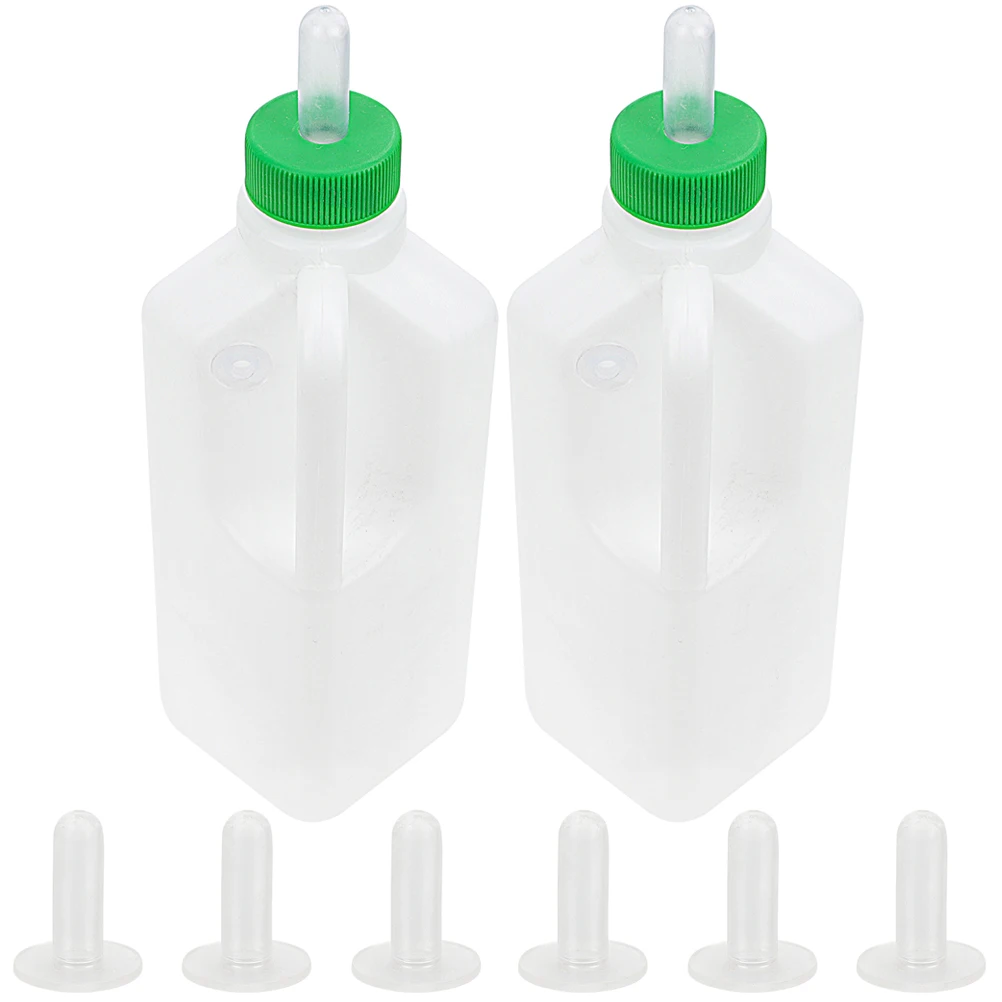 

Lamb Nursing Goat Feeder White Sheep Small Animal Water Calf Bottle Milk Livestock Bottle livestock calf goat puppy