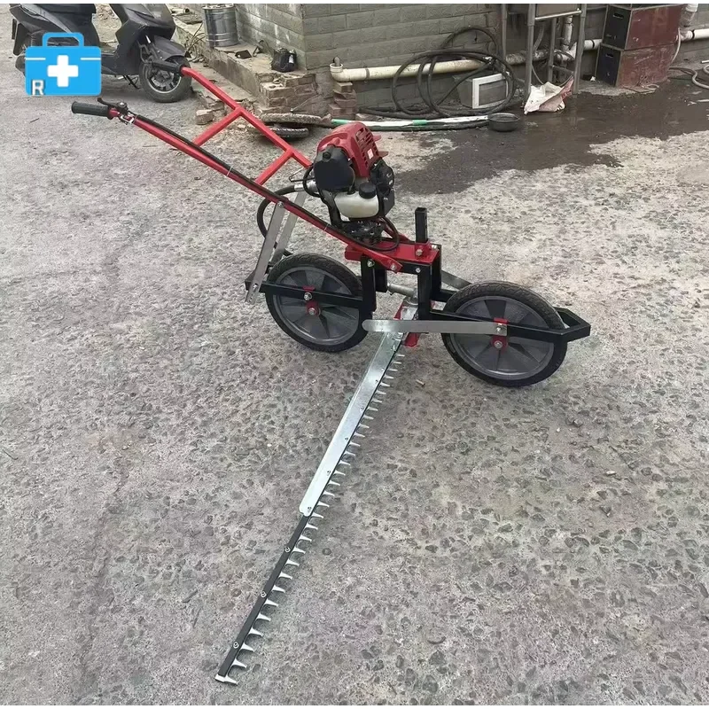 Factory Price of Agricultural Machinery, Hand Push Garden & Road Lawn Mower, 1 Meter Cutting Width