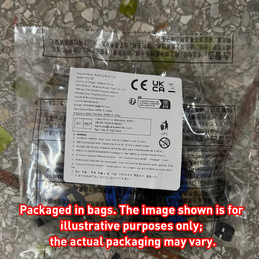 MOC medieval castle building winter village villa snow house model DIY assembly wooden toy children's holiday gift