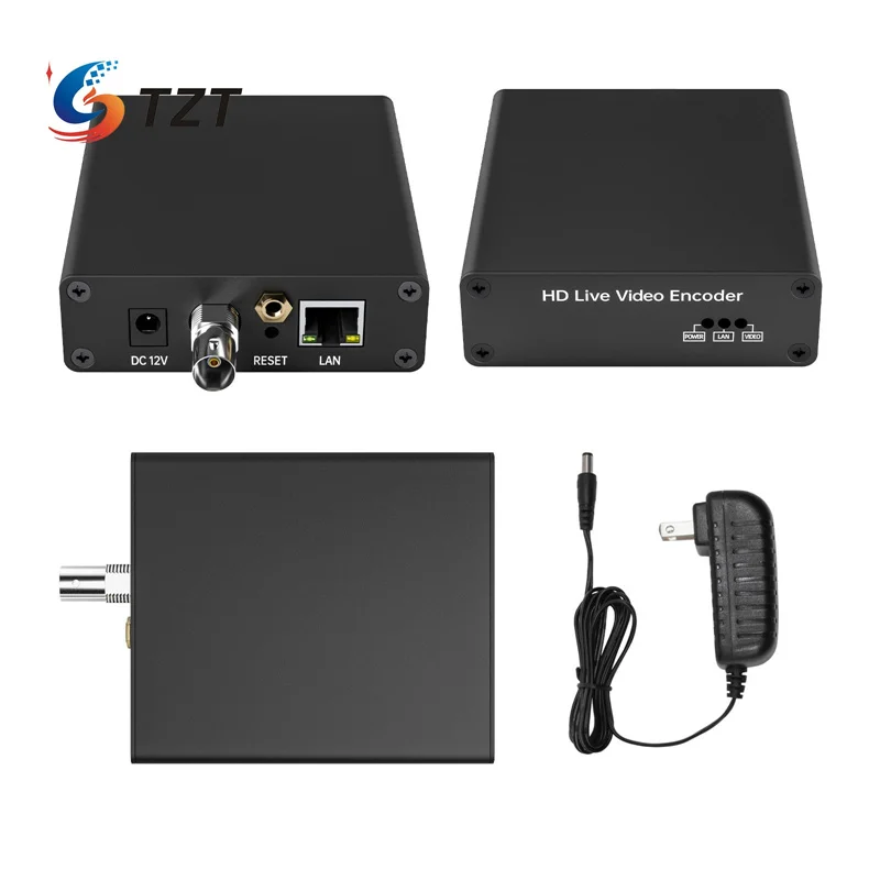 TZT BM3500-SDI 1080P60 HD Live Video Encoder H.265 1000MHz Ethernet Support for SRT/UTP/HTTP/RTSP/RTMP Protocols