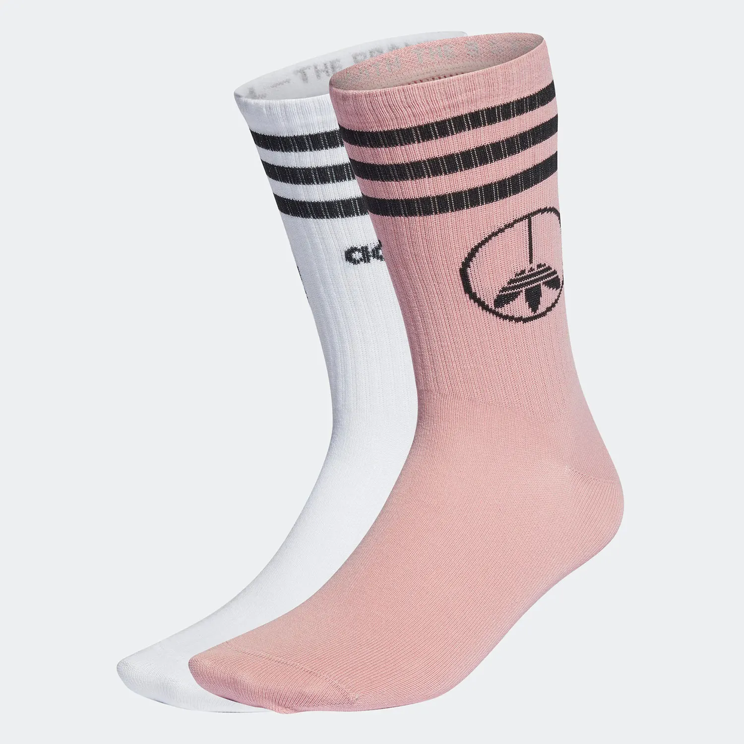 

Adidas Authentic Season's New Clover Two Pair Men's and Women's Sports Socks HC9536