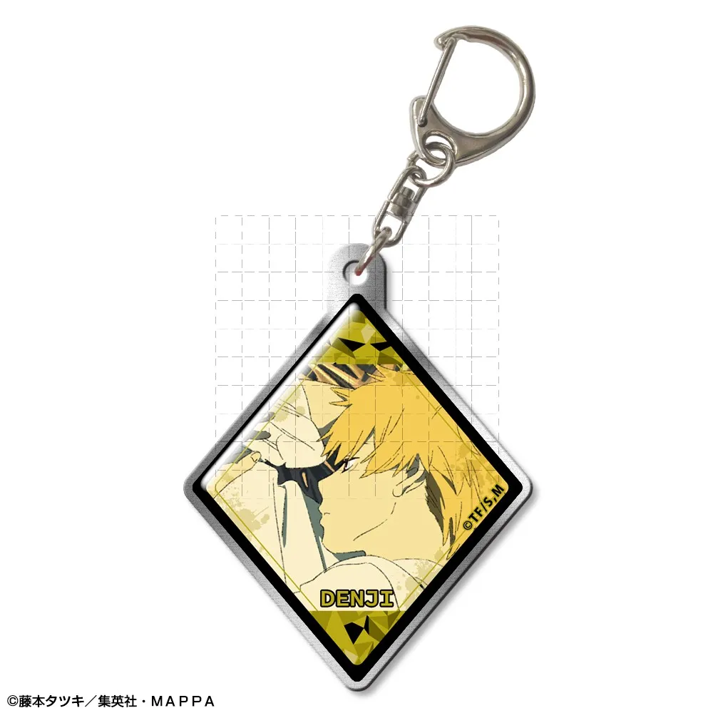 Game Hayakawa Aki Kishibe Denji Makima Power Pochita Higashiyama Kobeni Keychain Doll Anime Acrylic Keyring for Gift