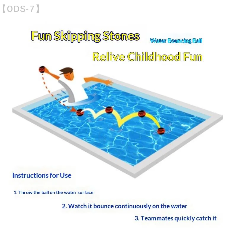 Water Bounce Ball All Age Suitable High Bounce Floating Water Toy Tear Resistant for Beach Swimming Pool Summer Family Fun Game
