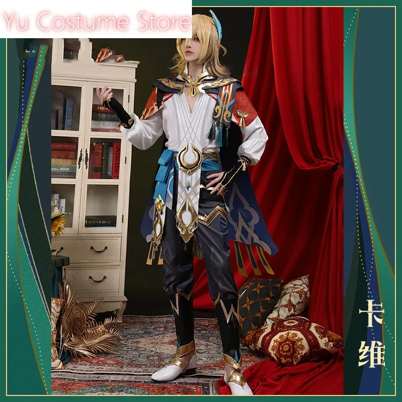 Genshin Impact Kaveh Architect Cosplay Costume Cos Game Anime Party Uniform Hallowen Play Role Clothes Clothing