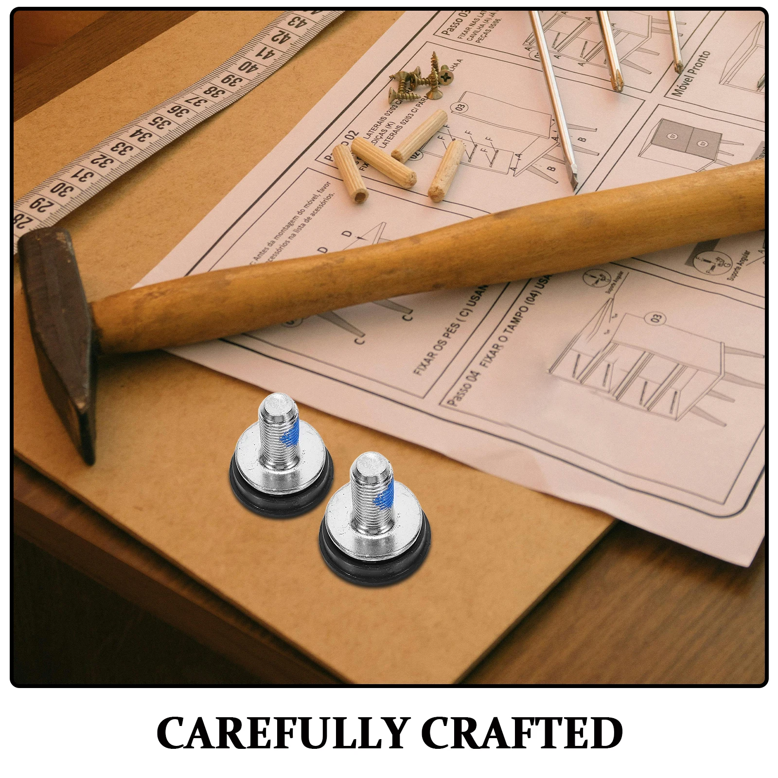 10pcs Bicycle Crank Arm Screw Fixing Bolt For Mountain Bike Crankset Steel Bike Accessories Compatible With Bottom Bracket/Brake