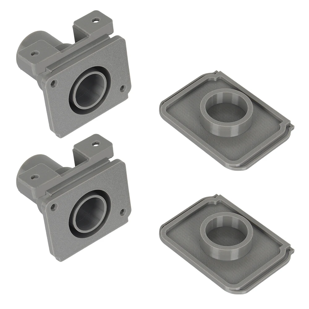 2pcs 28mm Grey Caravan Waste Water Outlet Socket Compatible With 28mm Convolute Hose RV Camper Accessories