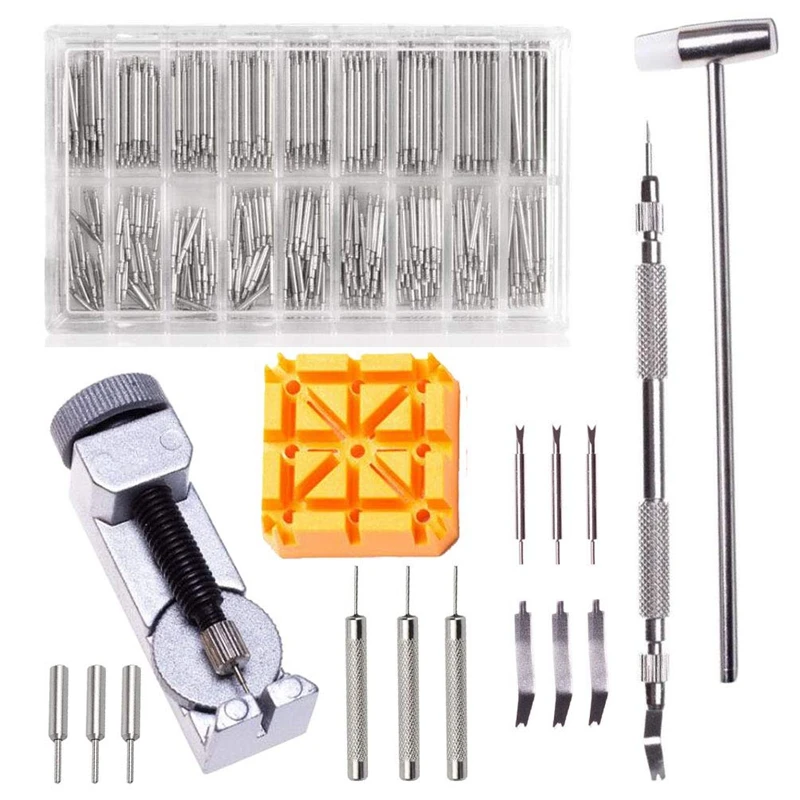 376Pcs Watch Link Remover Kit - Watch Band Spring Bar Tool Set With Watch Pins For Watch Repair And Watch Band Replacement