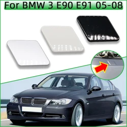 For BMW 3 320 325 328 E90 Sedan E91 Wagon 2005 2006 2007 2008 Headlamp Washer Nozzle Cover Cap #61678031307 Headlight Washer Cap