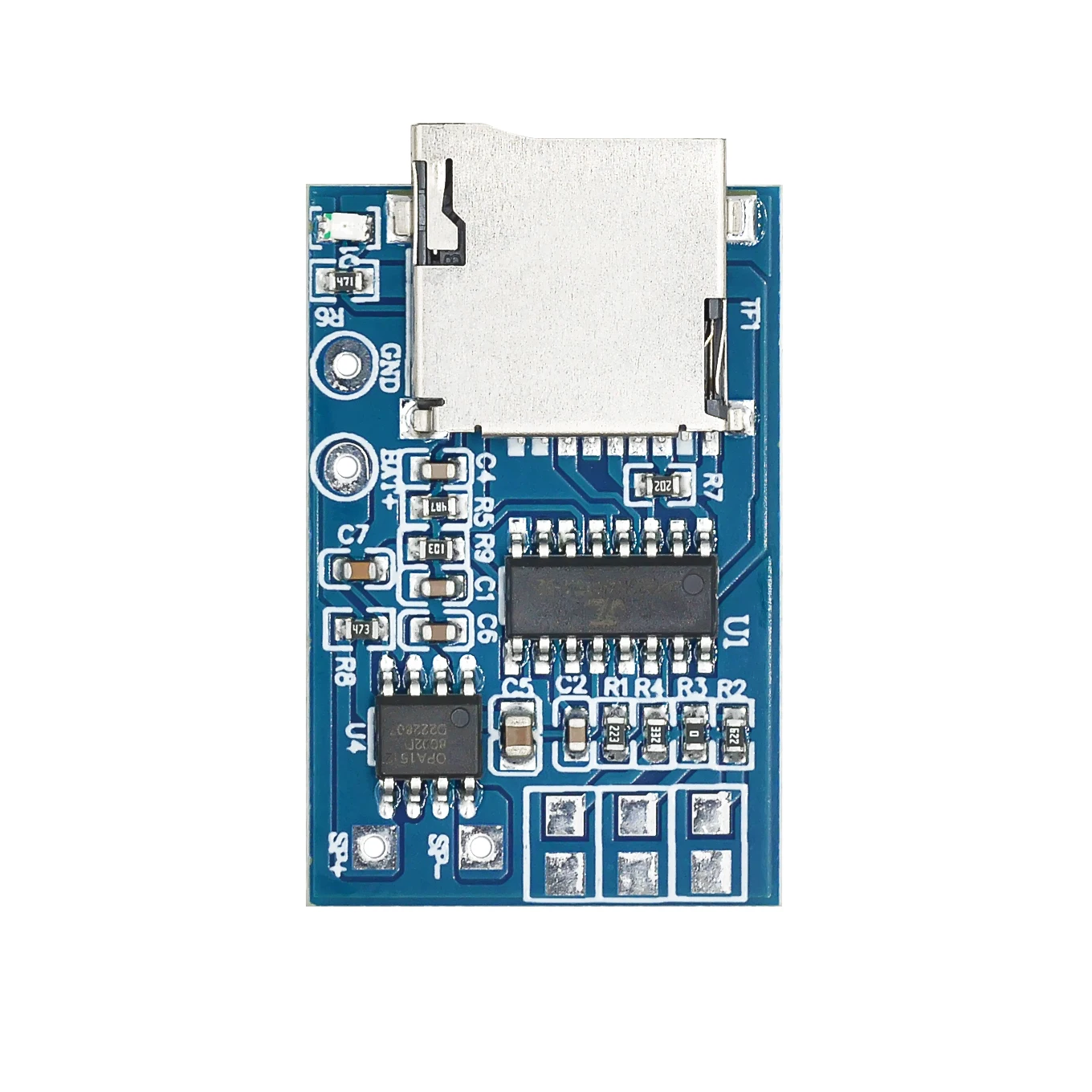 Multi-purpose Decoding module 3.75V power supply with 2W mixed mono tape memory playback
