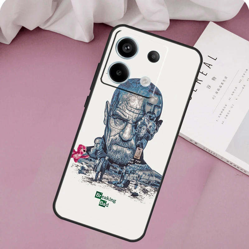 Heisenberg Breaking Bad Case For Xiaomi Redmi Note 12 11 9 10 13 Pro Plus 12S 11S 10S 9S Redmi 13C 9C 10C 12C Cover