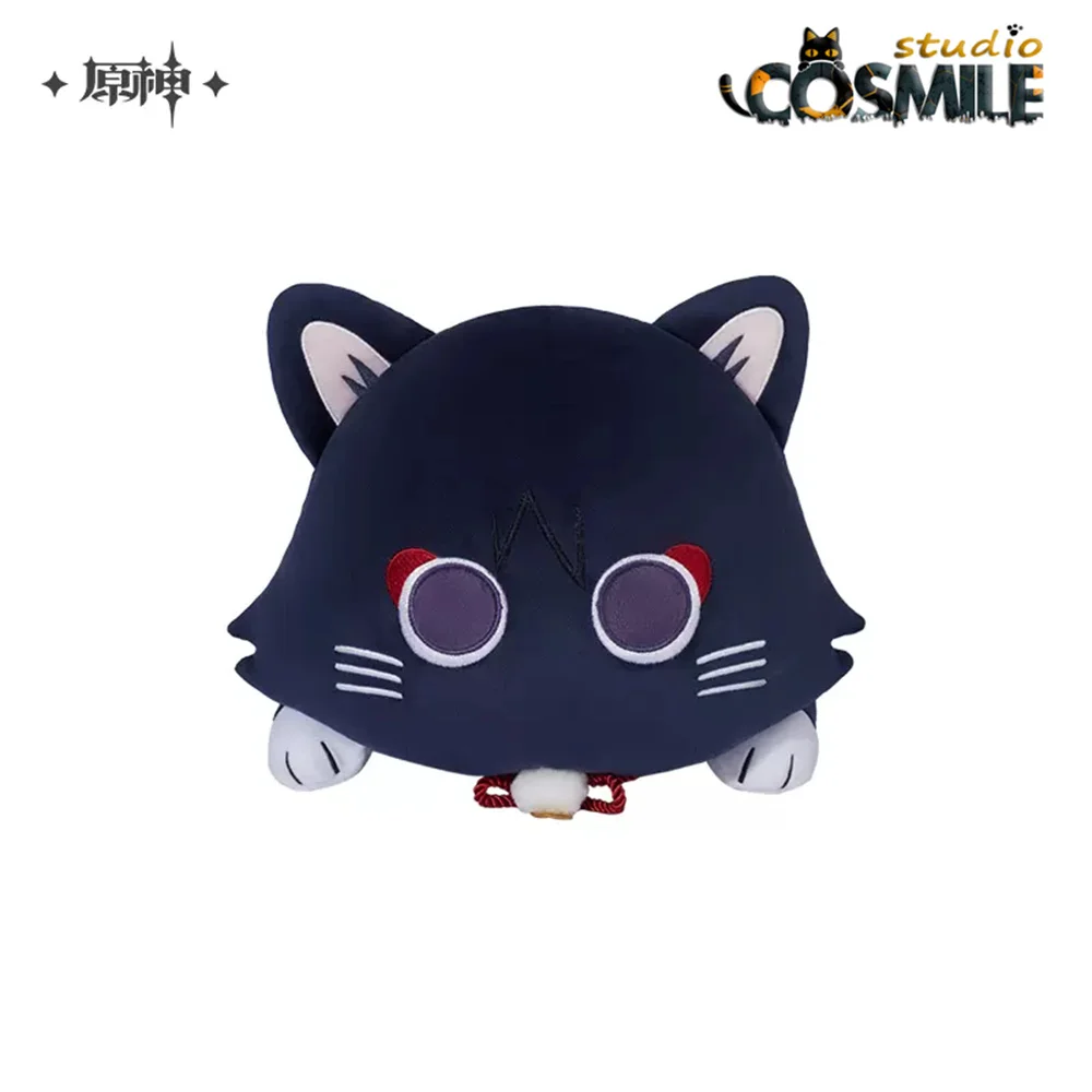 Genshin Impact Official Original Scaramouche Kunikuzushi Sanbing Wanderer Cat Neko Stuffed Plushie Plush Doll Toy YS