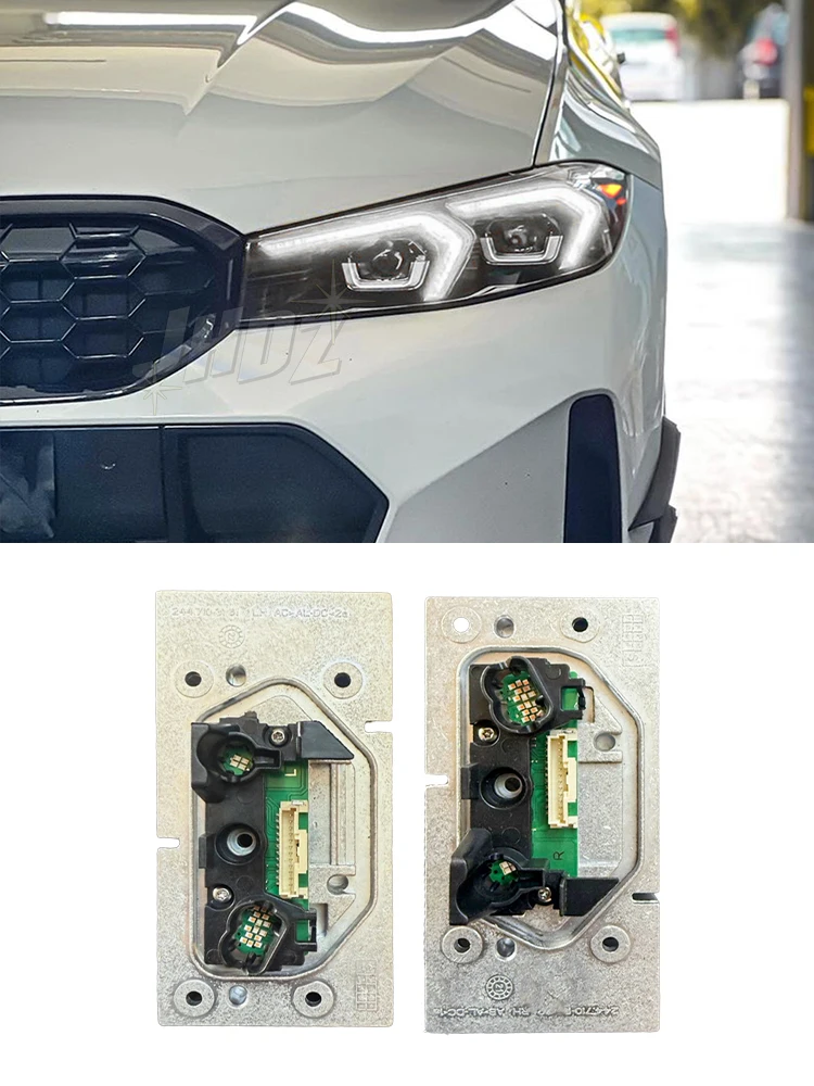 Gelbes LED-DRL-Modul für BMW Gelbes DRL 3er Serie G20 G21 LCI LED-Scheinwerfer Tagfahrlicht Bernsteinrot Autozubehör