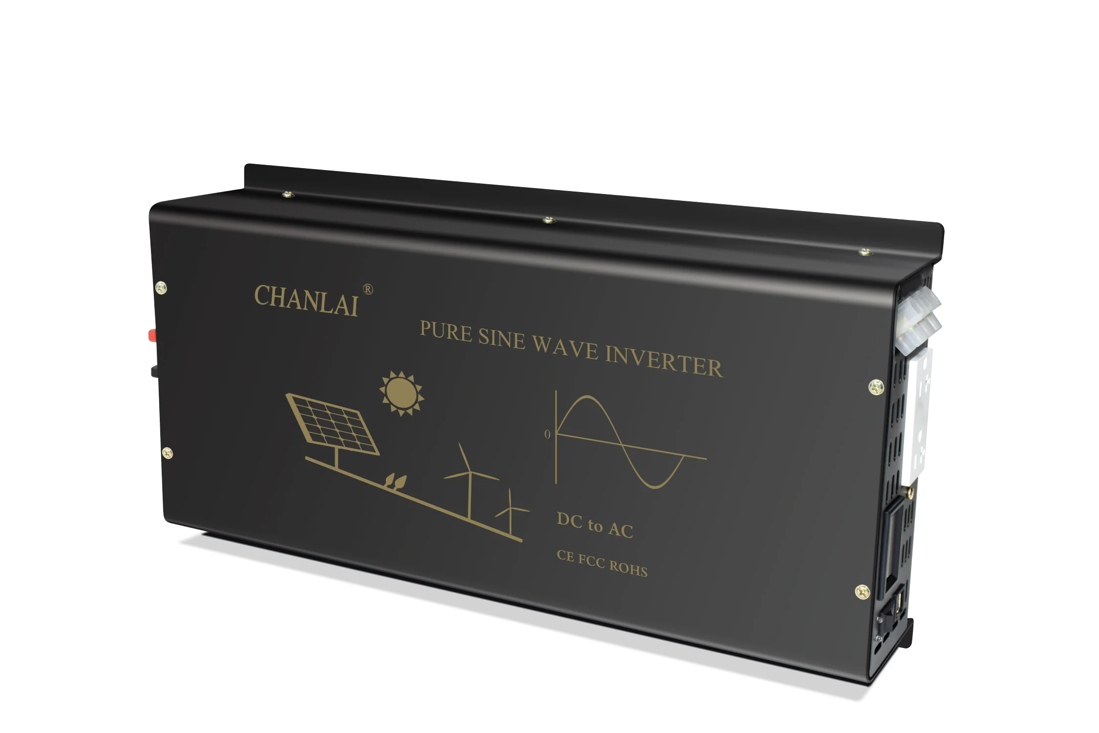 6000W Peak Pure Sine Wave Power Inverter 24V 120V 3000W Solar Inverter Battery 12V/24V/48V/72V to 110V/220V DC to AC Converter