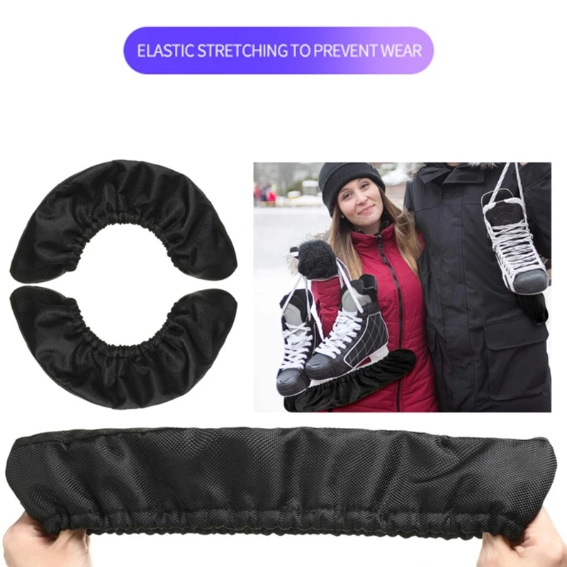 Ice Skate Soles Covers Skate Soles Protector Skating Soakers Covers Guards Hockey Skate Accessories For Men Women