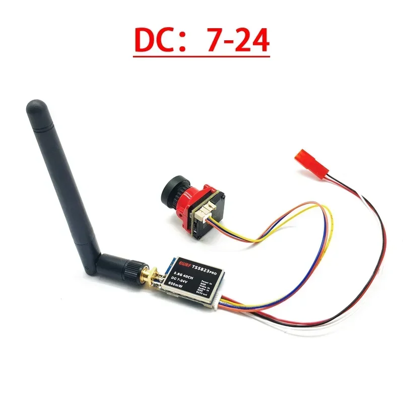 5.8G FPV Googles VR Glasses High Quality 40CH with 2000mA Battery with 1/1.8'' Starlight HDR OSD 1.66mm Lens 1200TVL Fpv