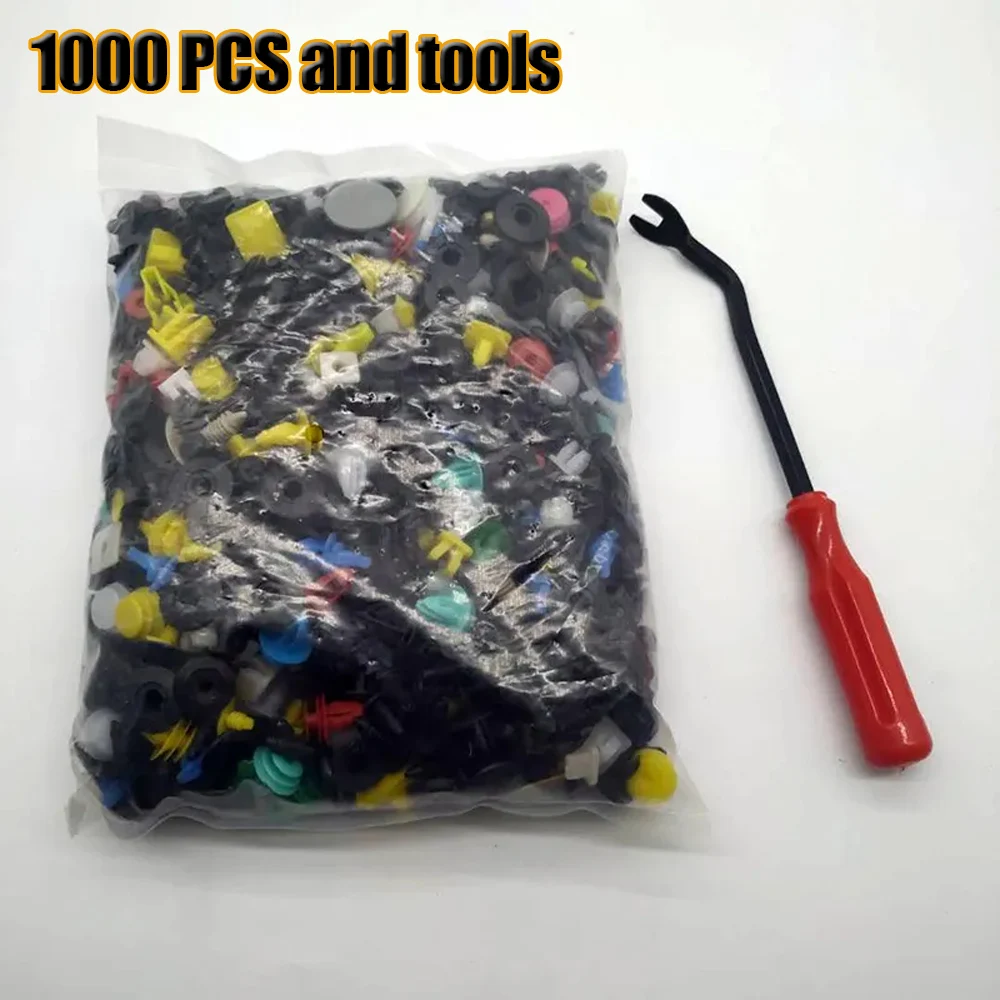 200/400/1000PCS 30 types of automotive universal plastic fasteners mixed set,rivet expansion bolt screws,For fix car parts