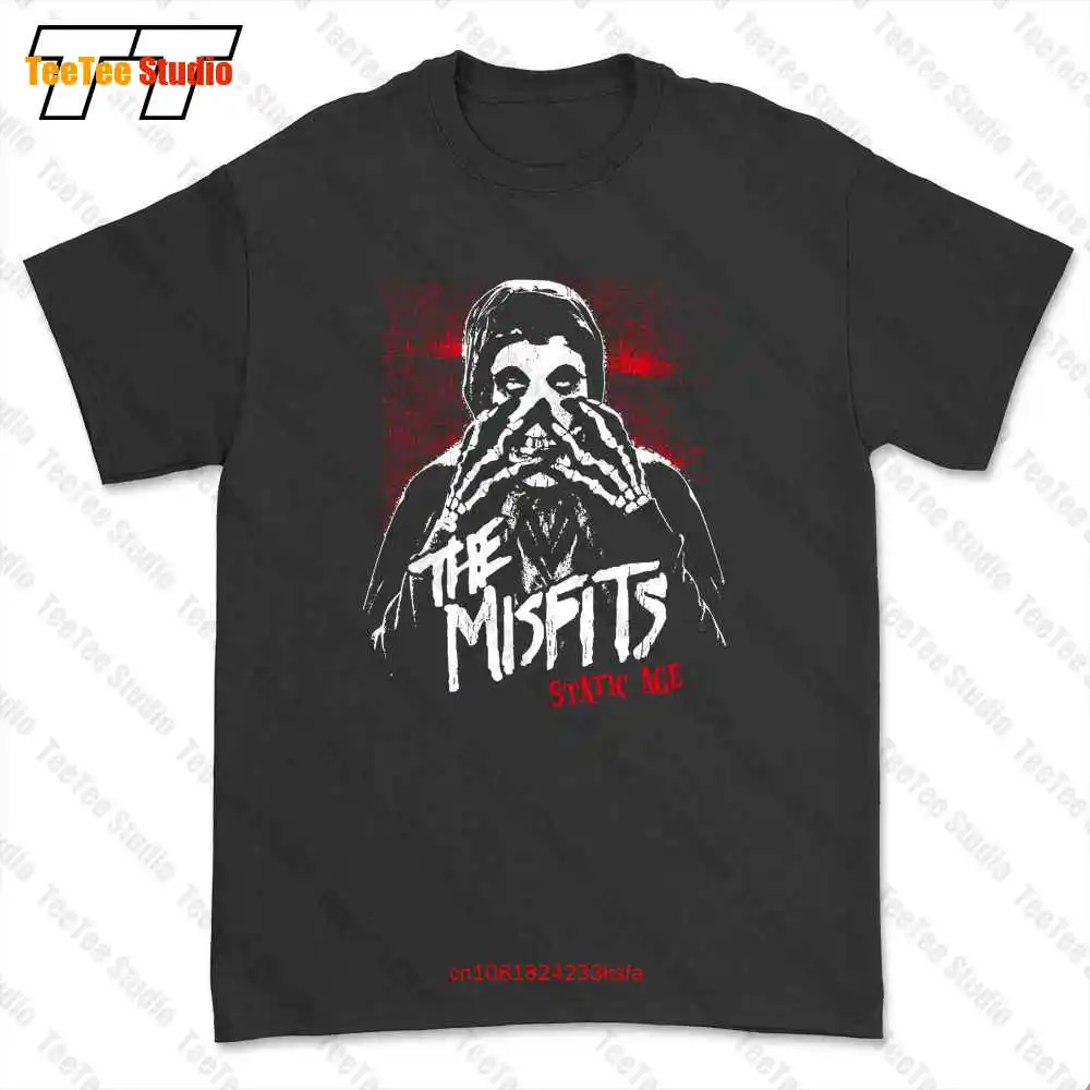 Misfits Static Age Crimson Ghost Hardcore Punk Glenn Danzig Samhain Doyle T-shirt Tee U75Q