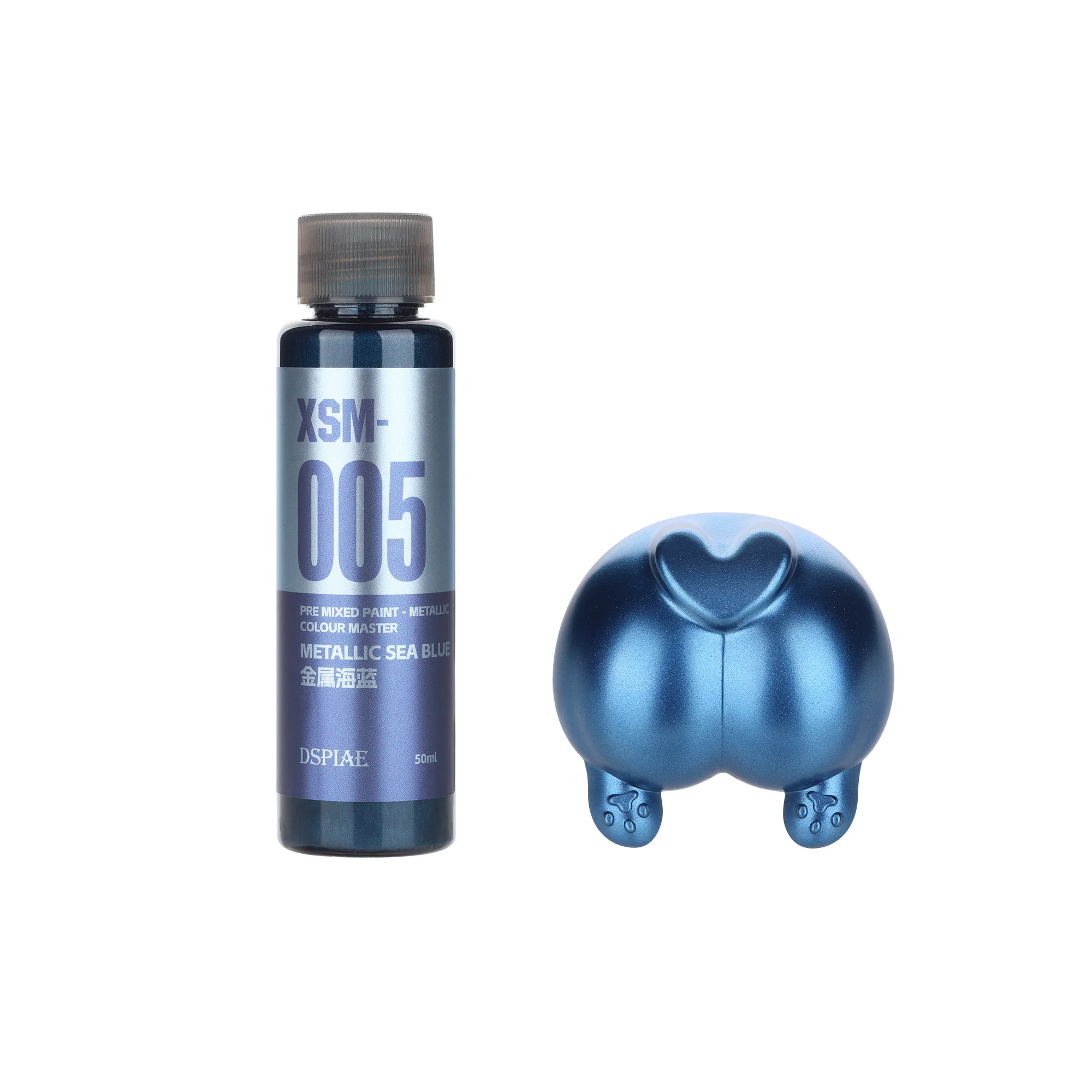 DSPIAE XSM Serie 50ml Wasserbasierte Vorgemischte Metallic-Farbe für Gunpla-Modell Sprühen Handmalerei Hobby DIY Zubehör – Detail 11