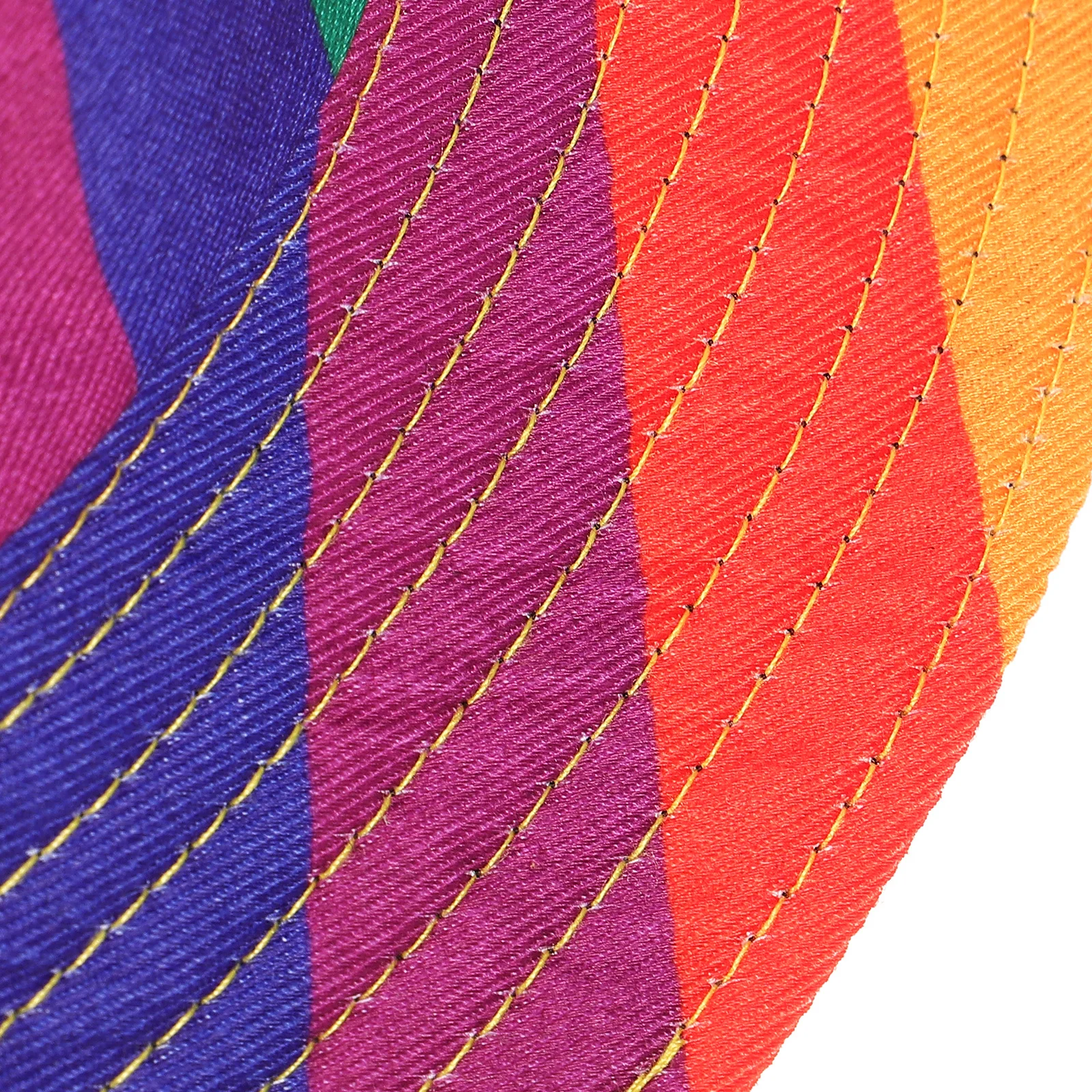 

Rainbow Color Wide Brim Sun Protection Hat Breathable Bucket Hat Lightweight Cotton for Outdoor Activities Hiking Fishing