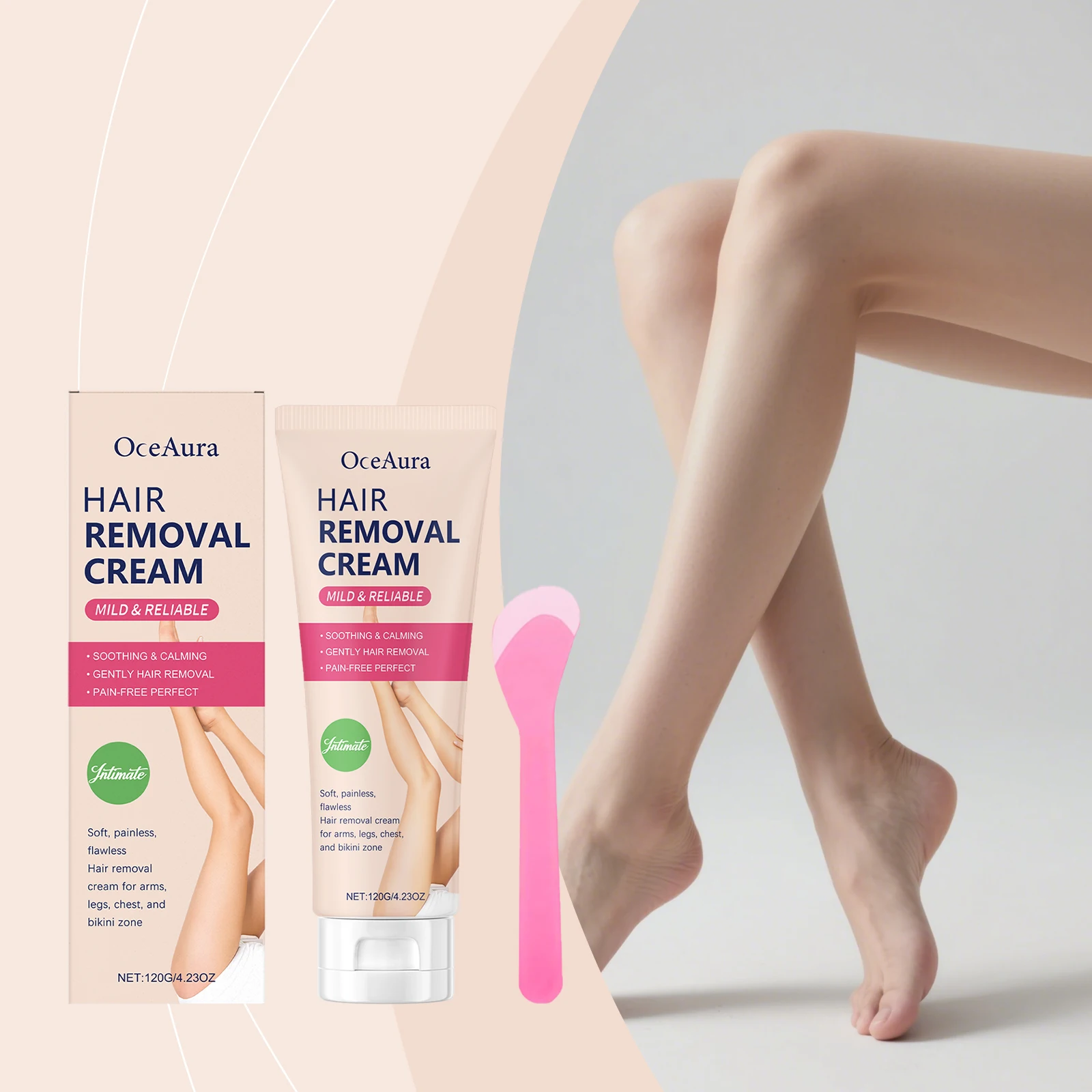 Hair Removal Cream Mild Sooth Painless Moisturizing Nourish The Whole Body Skin Smooth Inhibits Hair Growth Body Care Depilatory