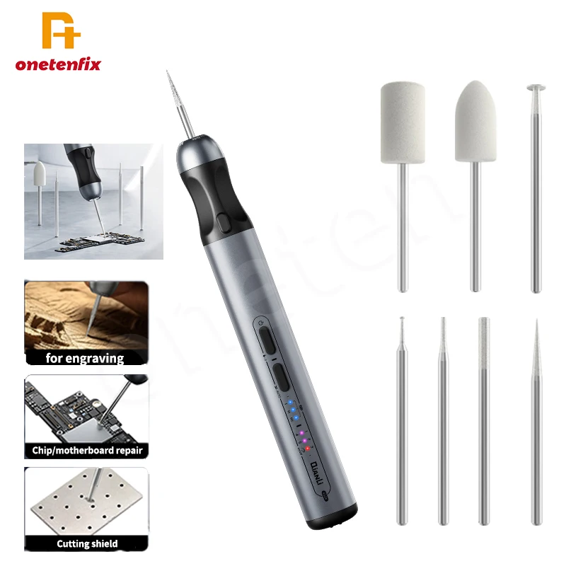 QiANLi Новый DM460-K Обновление iHandy Электрическая полировальная ручка для мобильных телефонов PCB Ремонт экрана Дрель Шлифовальные наборы инструментов для разборки