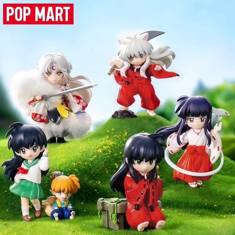 

POPMART Gong Inuyasha Journey To The Warring States Series Blind Box lovely Anime Figure Home Decor Collectible Gift For Fans