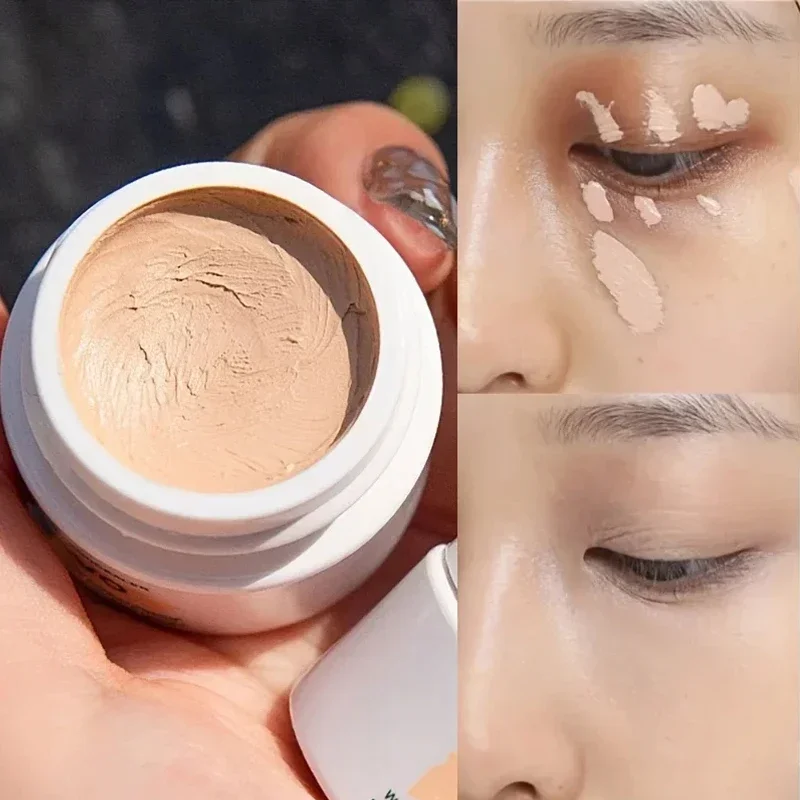 Wasserdichte flüssige Concealer Basis Creme Foundation Make-up matt volle Abdeckung Akne Narben dunkle Ringe für alle Hauttöne Texturen